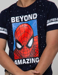 Marvel Short Sleeve T-Shirt Spiderman Beyond Amazing Splash