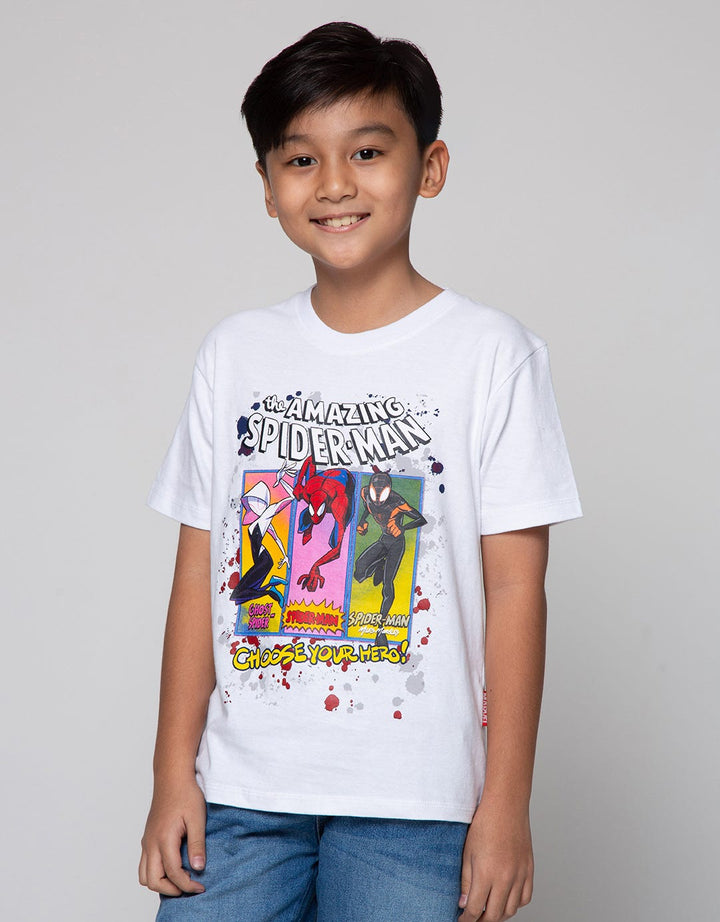 Marvel T-Shirt Print Spiderman Beyond Amazing Choose Her