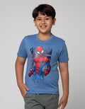Marvel Stand City Spiderman Kaos Anak Laki-Laki