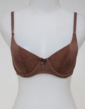 St. Yves Non Push Up Regular Bra Wire Brown Sugar