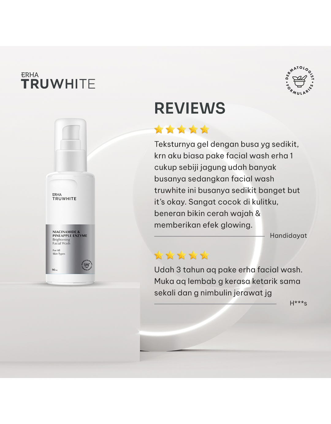 Truwhite Facial Wash 90 Ml