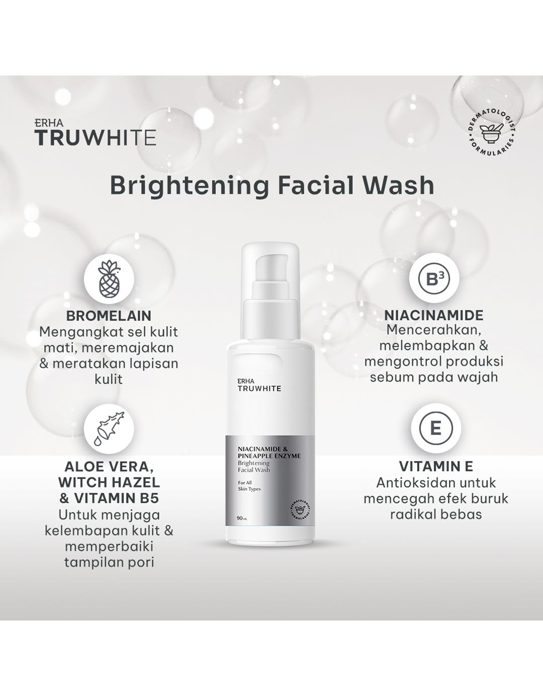 Truwhite Facial Wash 90 Ml
