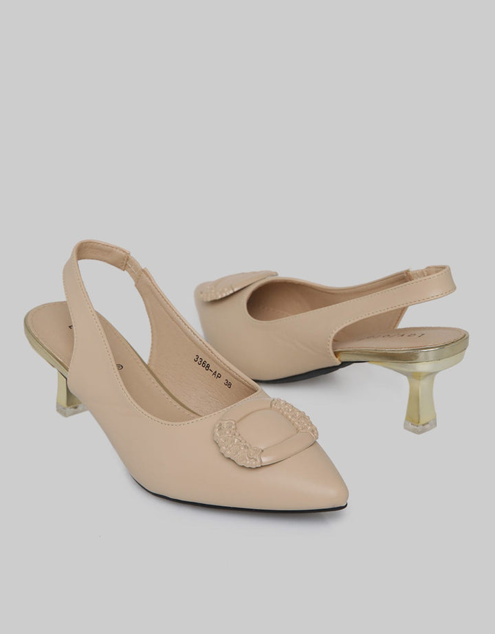 Laviola Heels Wanita Detail Buckle