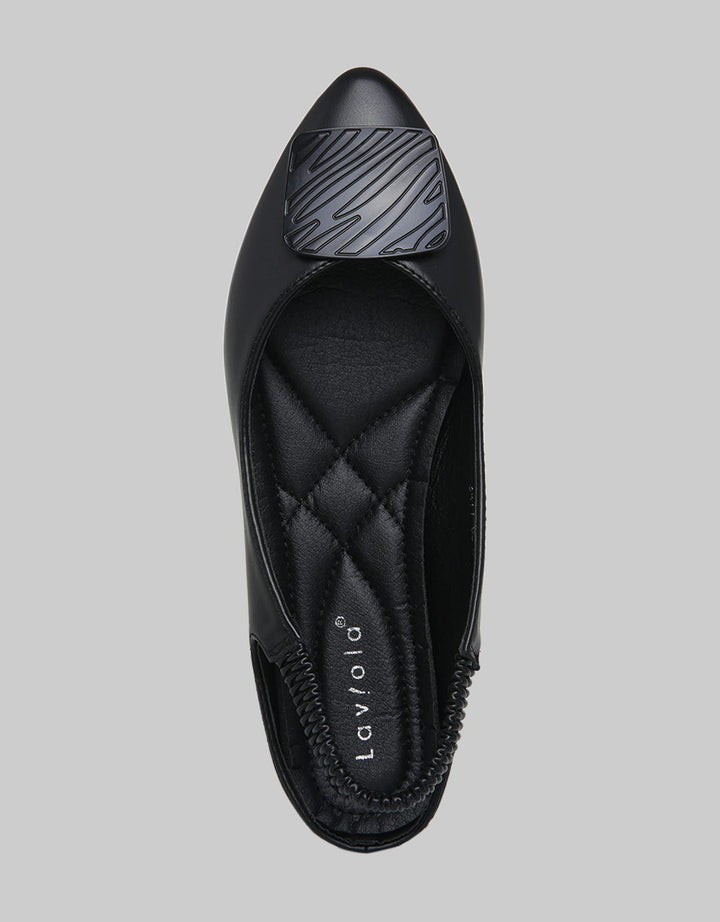 Laviola Check Buckle Sepatu Sandal Wanita