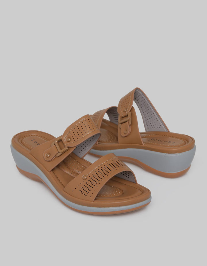 Laviola Ina Sandal Wedges Wanita