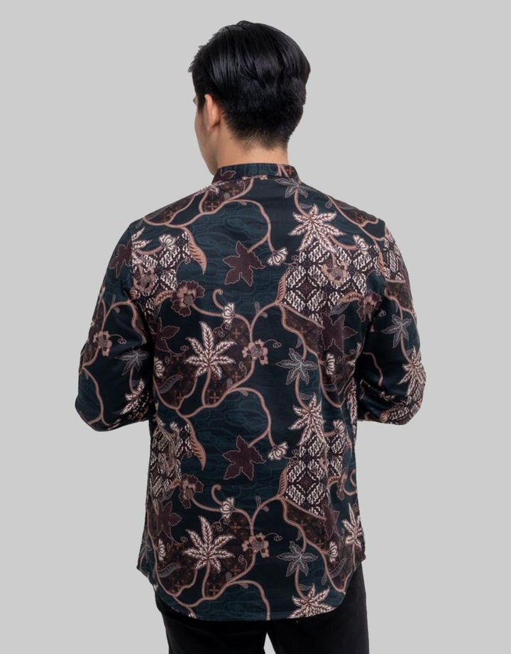 MOC Kemeja Shanghai Lengan Panjang Pria Zaliel Slim Fit
