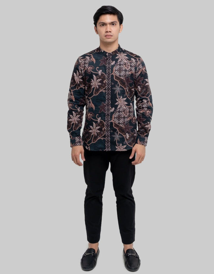MOC Kemeja Shanghai Lengan Panjang Pria Zaliel Slim Fit