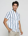 Cardinal Jeans Stripe Casual Men's Shirt