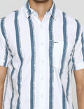 Cardinal Jeans Stripe Casual Men's Shirt