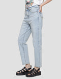 Dust Comfease Celana Straight Jeans Wanita