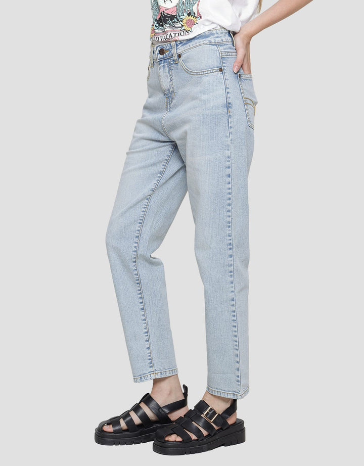 Dust Comfease Celana Straight Jeans Wanita