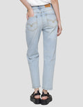 Dust Comfease Celana Straight Jeans Wanita