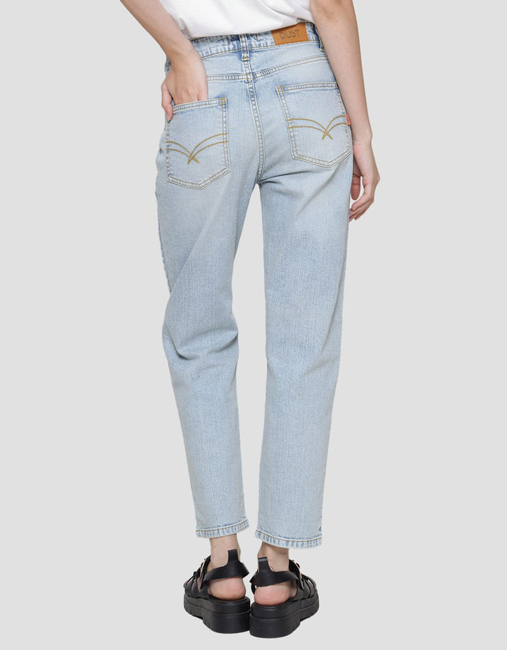 Dust Comfease Celana Straight Jeans Wanita