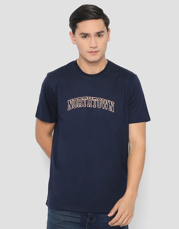 Peoples Northtown Print Kaos Pria
