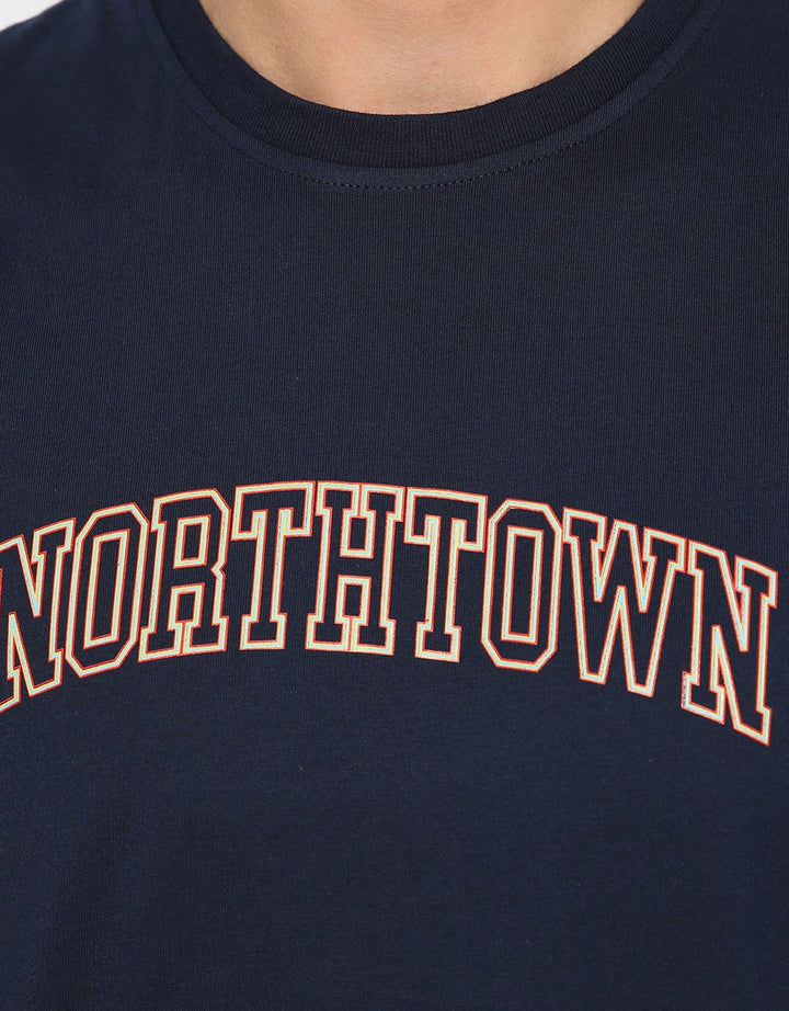 Peoples Northtown Print Kaos Pria