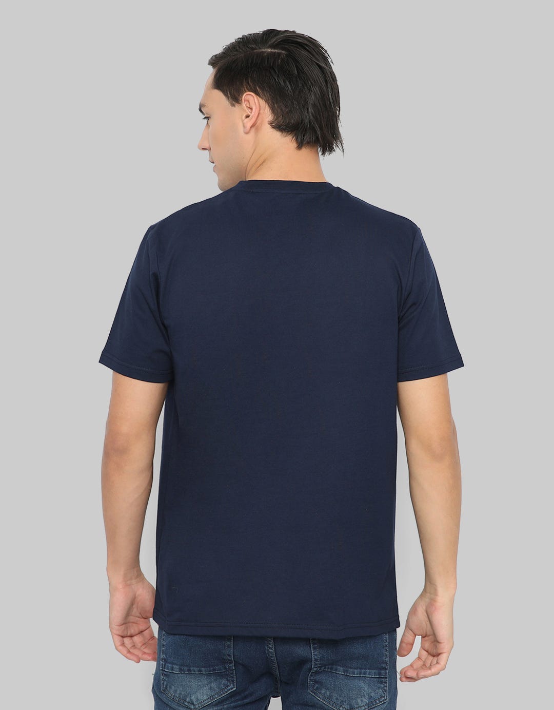 d&f DSGN Flocking Kaos Kasual Pria