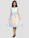 Donita Big Ribbon Dress Party Anak Perempuan