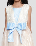 Donita Big Ribbon Dress Party Anak Perempuan