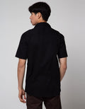 Gab's Kemeja Lengan Pendek Plain Look Button