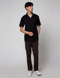 Gab's Kemeja Lengan Pendek Plain Look Button