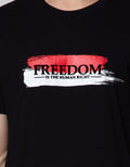 GAB'S Freedom Print Short Sleeve T-Shirt