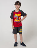 Little M Top Bottom Dino Racer Boys Suit