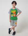 Little M Top Bottom Dino Racer Boys Suit