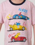 Little M Top Bottom Dino Car Boys Suit