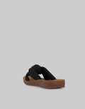 St. Yvess Cross Strap Slipper Sandal Wanita