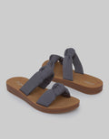 St. Yvess Tied Strap Slipper Sandal Wanita