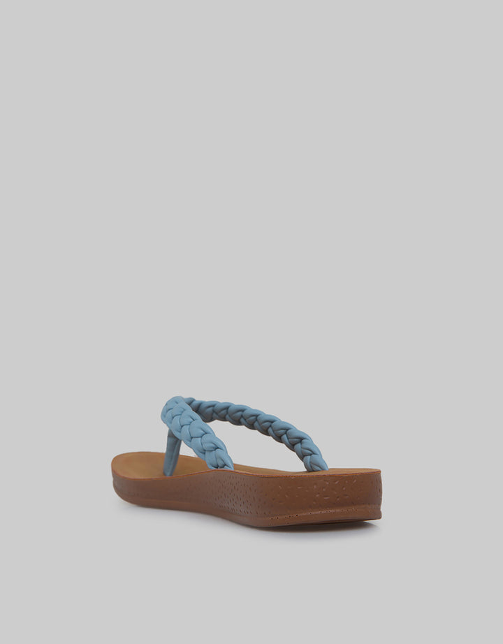 St. Yves Braid Strap Women's Flip Flops