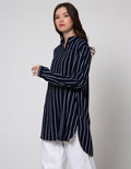 Cardinal Femme Kemeja Garis Wanita