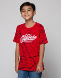 Nevada Short Sleeve T-Shirt Print Abstract California