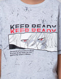 Nevada Short Sleeve T-Shirt Fullprint Anime Keep Ready Eye