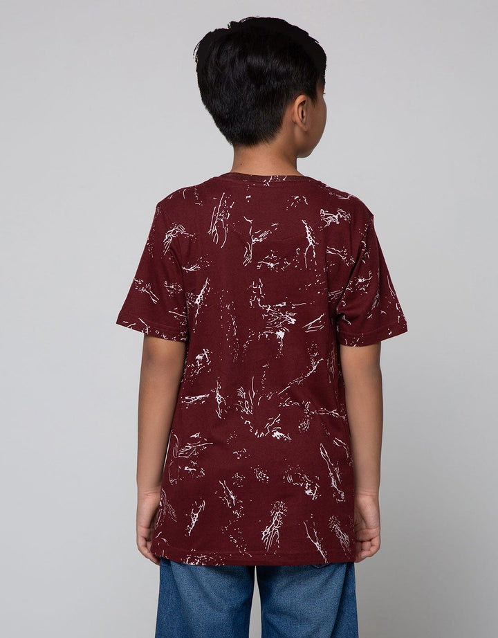 Nevada Short Sleeve T-Shirt Print Rotary Abstract