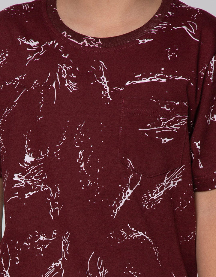 Nevada Short Sleeve T-Shirt Print Rotary Abstract