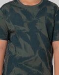 Nevada Leaf Print Kaos Anak Laki-Laki