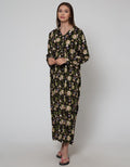 St. Yves Long Sleeve Maxi Dress Peruvian Mavin