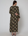 St. Yves Long Sleeve Maxi Dress Peruvian Mavin