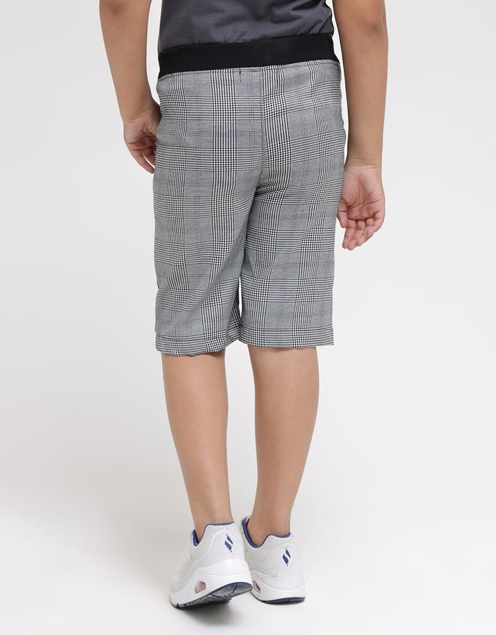 Nevada Short Woven Print Checks Yarn Dyed