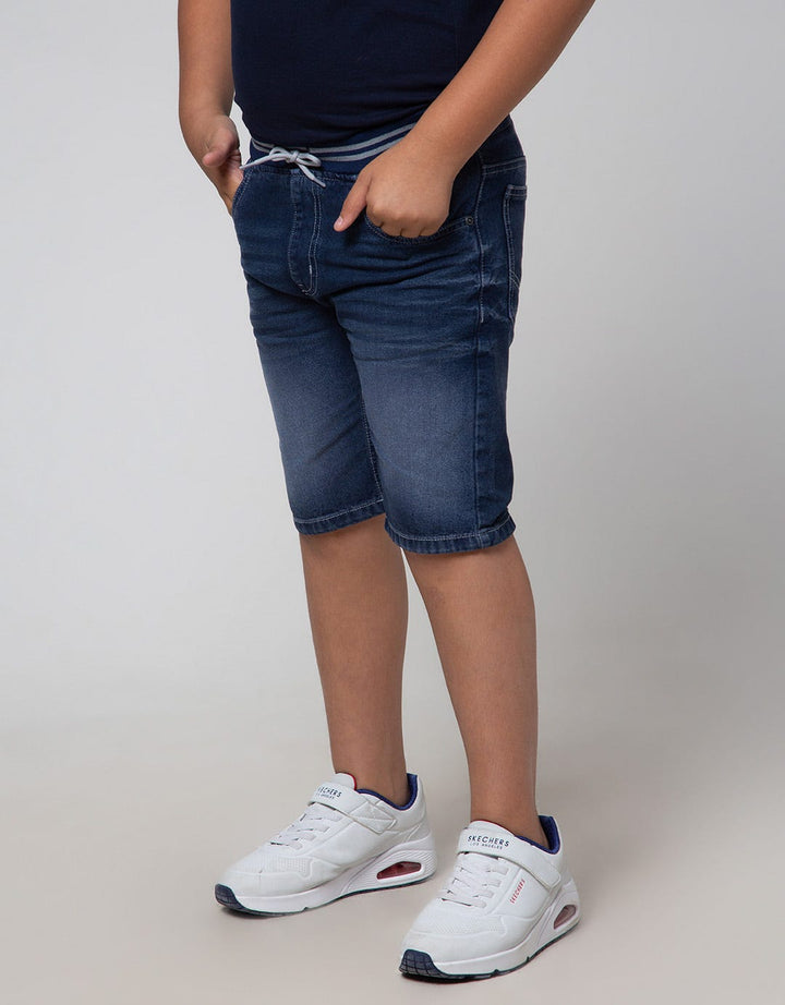 Nevada Denim Whisker Celana Pendek Anak Laki-Laki