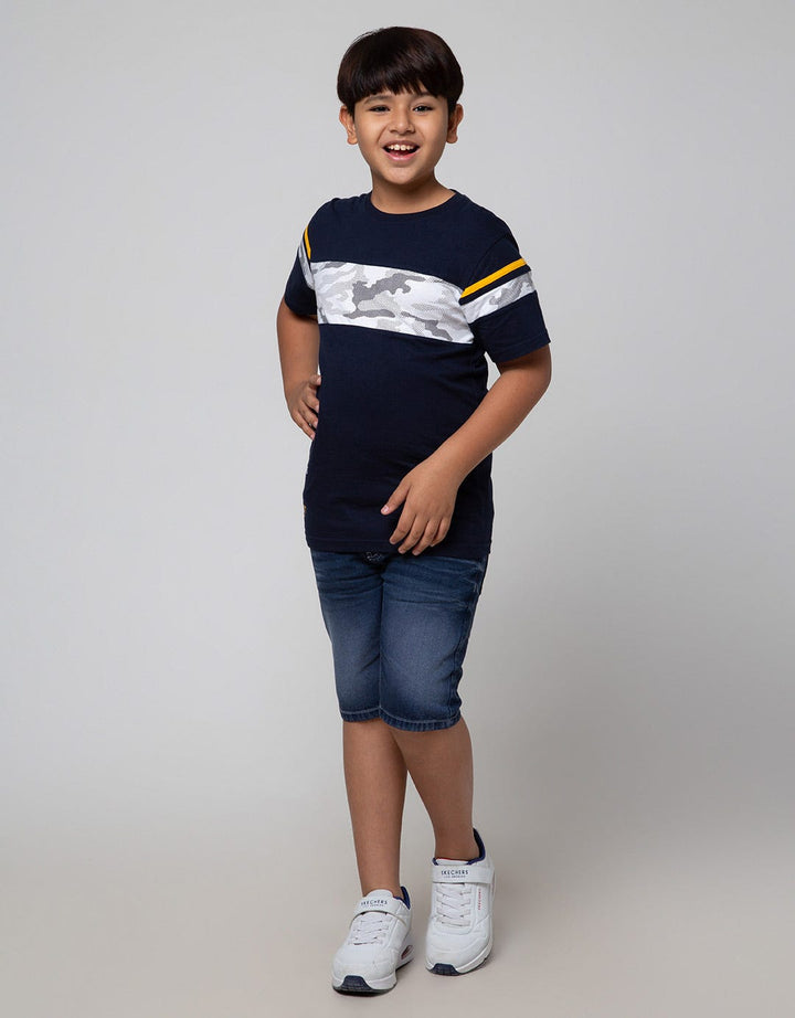 Nevada Denim Whisker Celana Pendek Anak Laki-Laki
