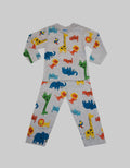 Kidz Too Top-Bottom Sleep Wear Long Pants Giraffe