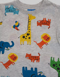 Kidz Too Top-Bottom Sleep Wear Long Pants Giraffe