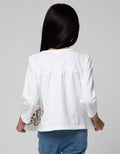 Little M Ruffle Kaos Anak Perempuan