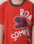 Little M Kaos Lengan Pendek Roar Some