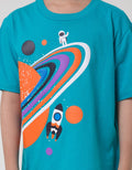 Little M Space Short Sleeve T-Shirt