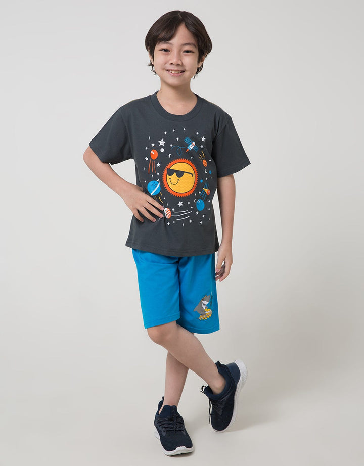 Little M Kaos Lengan Pendek Solar System