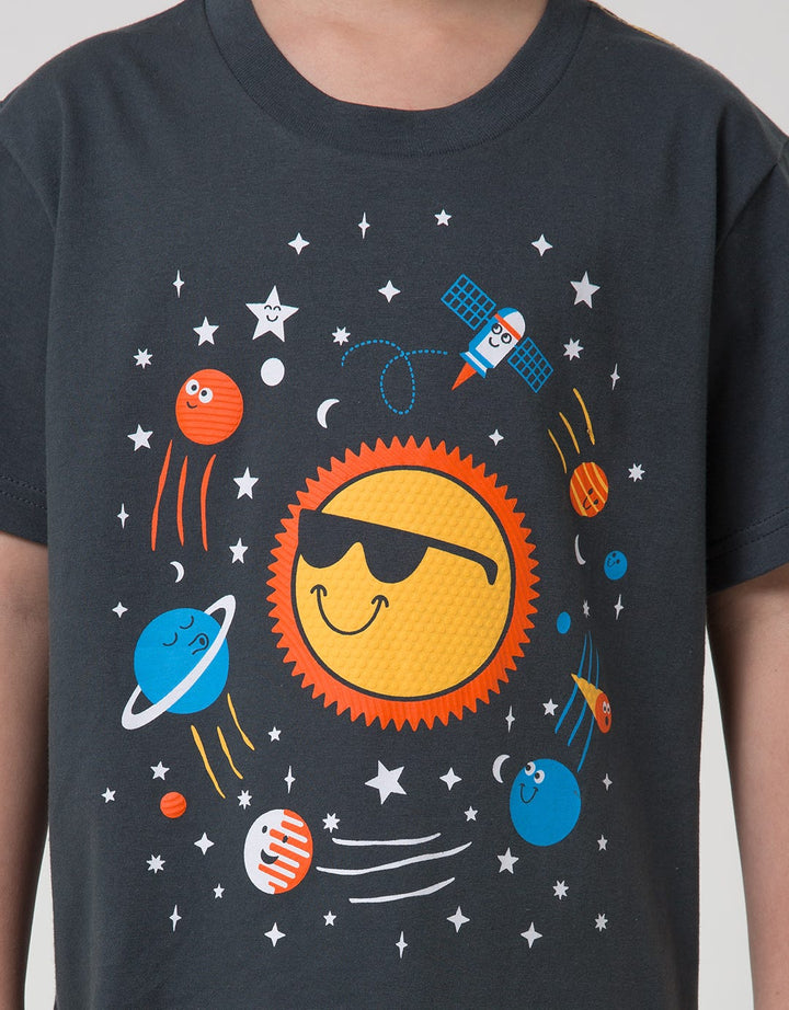 Little M Kaos Lengan Pendek Solar System