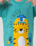 Little M Say Cheese Short Sleeve T-Shirt